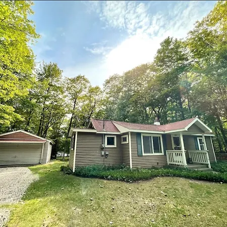 Quaint Cottage On The Sandy Shores Of Lake Michigan